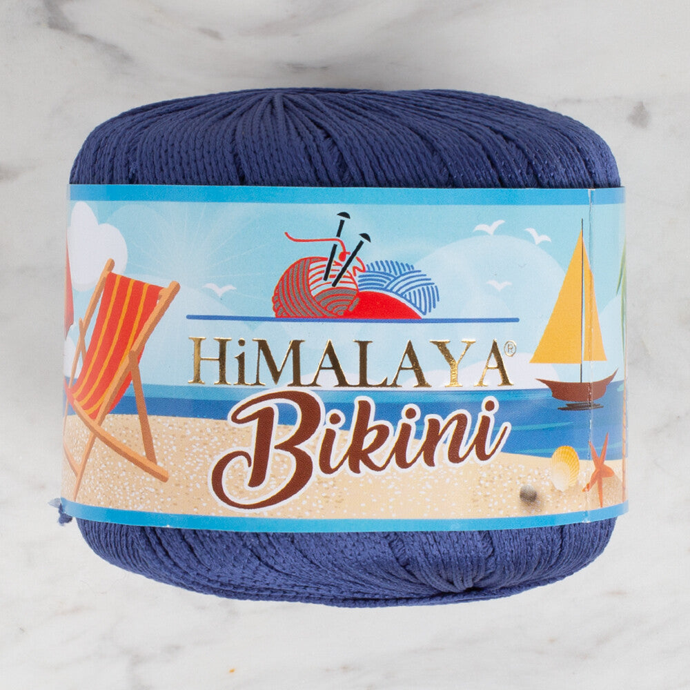 Himalaya Bikini Koyu Mavi El Örgü İpi - 80613
